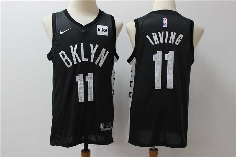 Nets 11 Kyrie Irving Black Nike Swingman Jersey,We sell and wholesale Nets 11 Kyrie Irving Black Nike Swingman Jersey on line form chian!